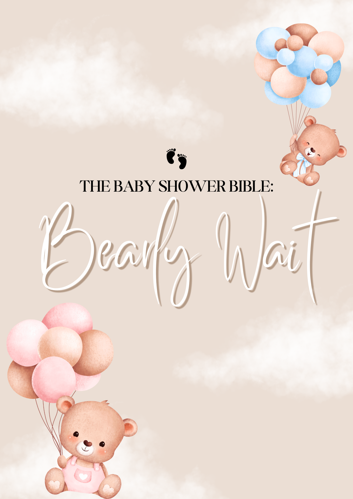 Baby Shower Bible: Bearly Wait