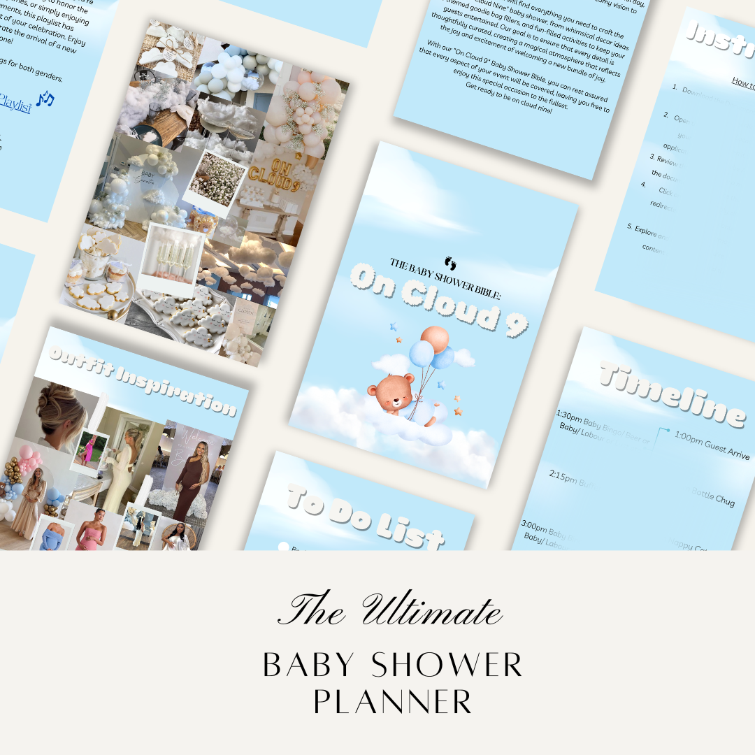 Baby Shower Bible: Cloud 9